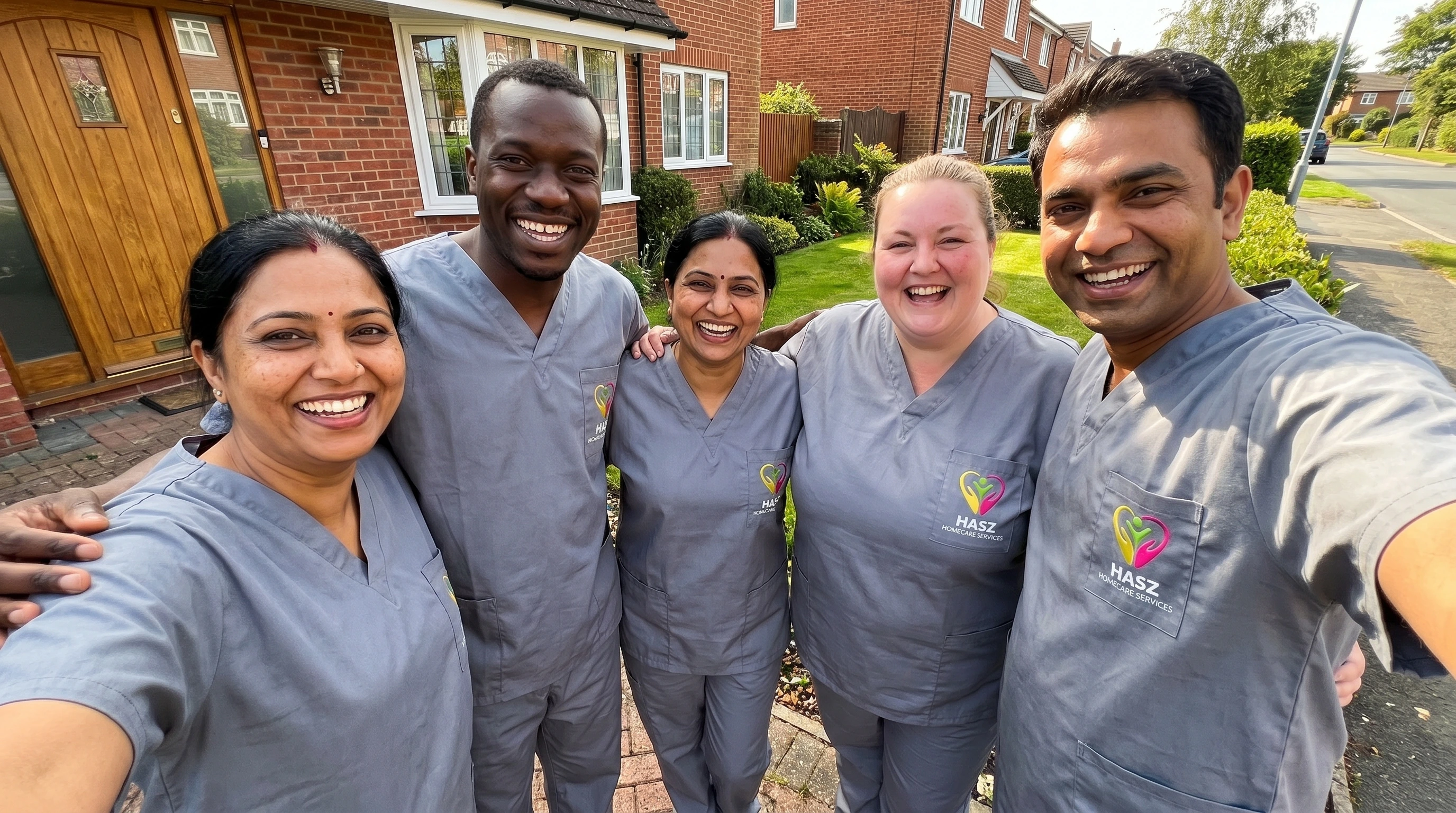 Hasz Homecare Services care team based