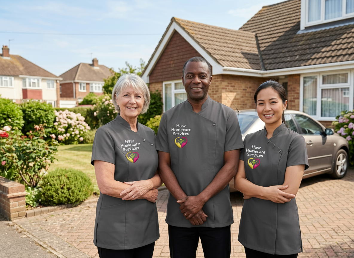 Hasz Homecare Services care team based